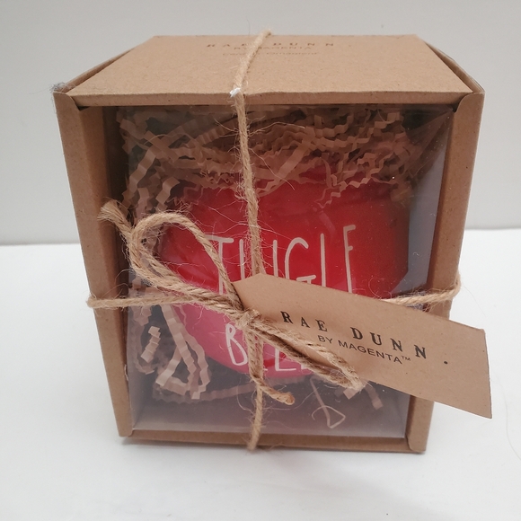 Rae Dunn Ceramic Christmas Ornaments SANTA'S HELPER, NORTH POLE, HOLLY JOLLY NEW - Picture 2 of 5